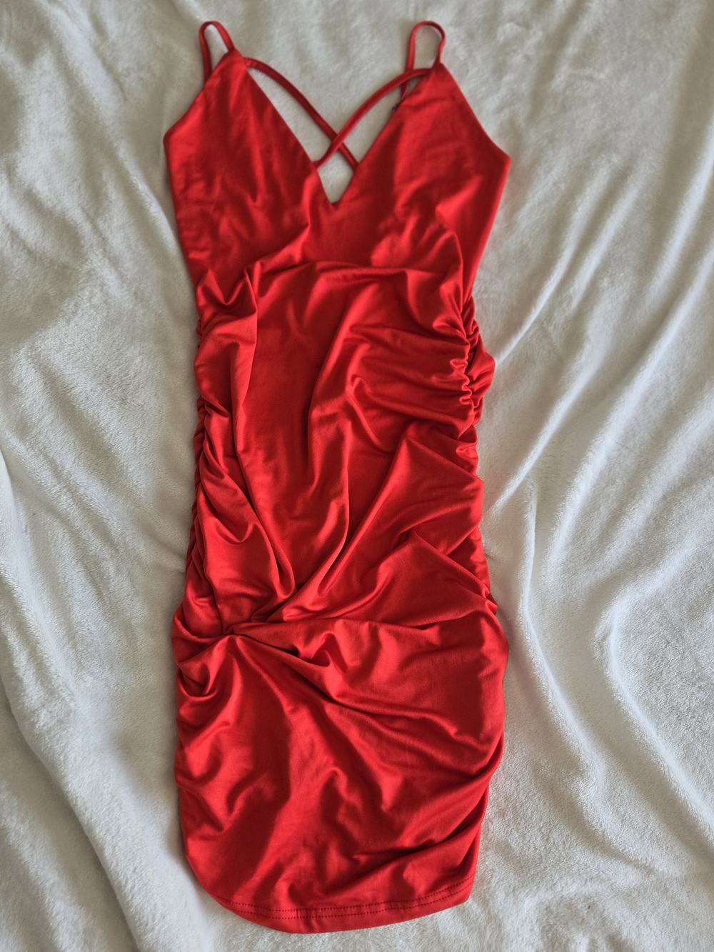 Bodycon Sleeveless Red Dress